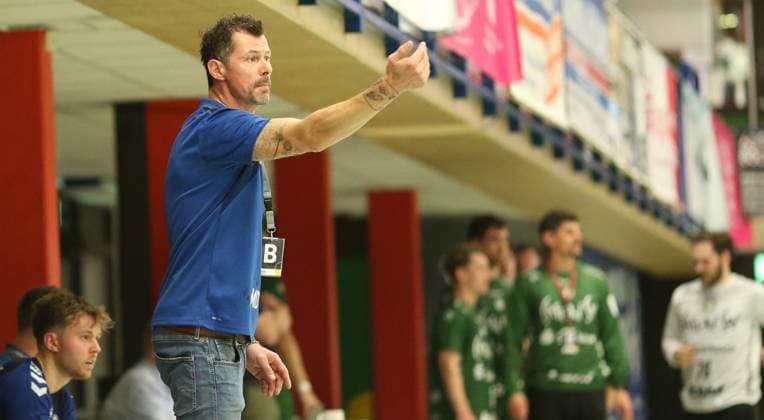 Handball, Season 2025 2026, 3 Liga, Staffel Nord Ost HG Hamburg Barmbek Eintracht Hildesheim Recording date October 11, 2025 Coach Mirco Demel Barmbek Wandsbek Hamburg