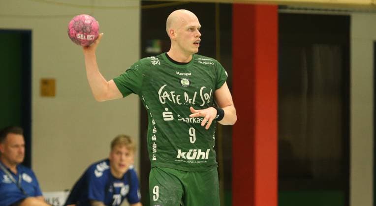 Handball, Season 2025 2026, 3 League, Season North East HG Hamburg Barmbek Eintracht Hildesheim Recording date October 11, 2025 Robin Müller Eintracht Wandsbek Hamburg