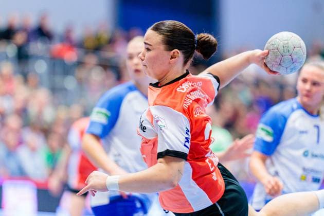 Elin Magnusdottir HSG Blomberg Lippe, 33 in goal GER, HSG Blomberg Lippe vs Sport Union Neckarsulm, Handball, 1 Bundesliga Women, Matchday 5, Season 2025 2026, 11 10 2025 GER, HSG Blomberg Lippe vs Sport Union Neckarsulm, Handball, 1 Bundesliga Women, Matchday 5, Season 2025 2026, 11 10 2025 Blomberg Copyright: xEibner-Pressefoto JanxRollingerx EP_JSK