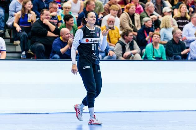 Nicole Roth HSG Blomberg Lippe, 61 GER, HSG Blomberg Lippe vs Sport Union Neckarsulm, Handball, 1 Bundesliga Women, Matchday 5, Season 2025 2026, 11 10 2025 GER, HSG Blomberg Lippe vs Sport Union Neckarsulm, Handball, 1 Bundesliga Women, Matchday 5, Season 2025 2026, 11 10 2025 Blomberg Copyright: xEibner-Pressefoto JanxRollingerx EP_JSK