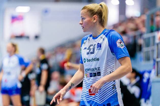 Antje Doell Sport Union Neckarsulm, 59 GER, HSG Blomberg Lippe vs Sport Union Neckarsulm, Handball, 1 Bundesliga Women, Matchday 5, Season 2025 2026, 11 10 2025 GER, HSG Blomberg Lippe vs Sport Union Neckarsulm, Handball, 1 Bundesliga Women, Matchday 5, Season 2025 2026, 11 10 2025 Blomberg Copyright: xEibner-Pressefoto JanxRollingerx EP_JSK