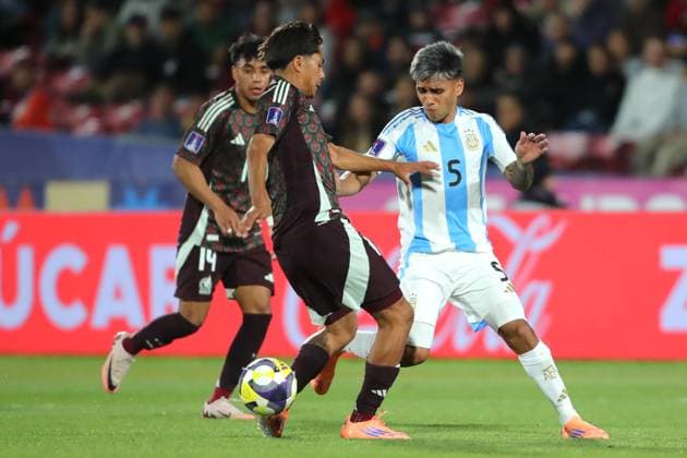 Football, U20 World Cup, Mexico - Argentina