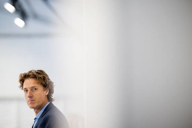 European Open tournament director Dick Norman is seen at the European Open ATP, Tennis Herren tennis tournament in Brussels, on Sunday 12 October 2025. This year s edition of the tournament is taking place from 12 to 19 October 2025. JASPERxJACOBS  x136587265x
