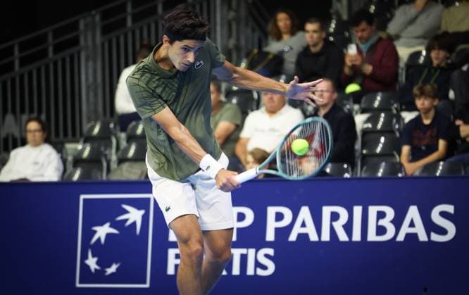 Tennis, ATP tournament in Brussels