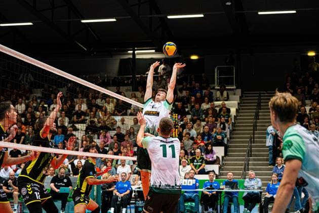 Volleyball, VBL Supercup, FT 1844 Freiburg - TSV Giesen