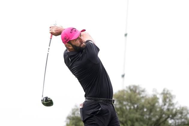 October 12, 2025, Madrid, Madrid, Spain: Jon Rahm of Spain during the Open de EspaoÂ±a presented by Madrid, R4 Final, golf tournament of DP World Tour at Club de Campo Villa de Madrid on October 12, 2025, in Madrid, Spain. Madrid Spain - ZUMAa181 20251012_zaa_a181_235 Copyright: xOscarxJ.xBarrosox