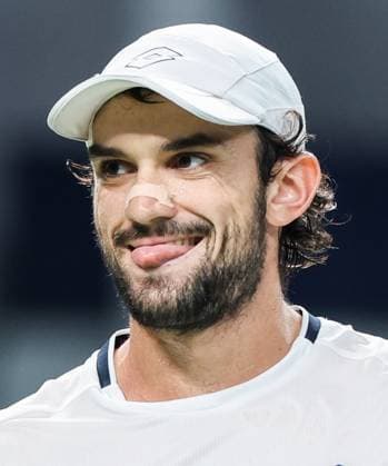 (251012) -- SHANGHAI, Oct. 12, 2025 -- Valentin Vacherot reacts during the men s singles final between Arthur Rinderknech of France and Valentin Vacherot of Monaco at the ATP, Tennis Herren World Tour Shanghai Masters tennis tournament in Shanghai, east China, Oct. 12, 2025. ) (SP)CHINA-SHANGHAI-TENNIS-ATP TOUR-SHANGHAI MASTERS-MEN S SINGLES (CN) DingxTing 