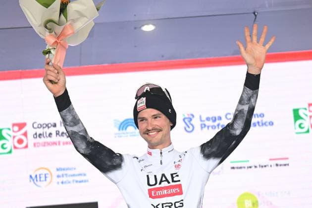 12-10-2025 Trofeo Tessile E Moda; 2025, Uae Team Emirates - Xrg; Vine, Jai; Oropa; 