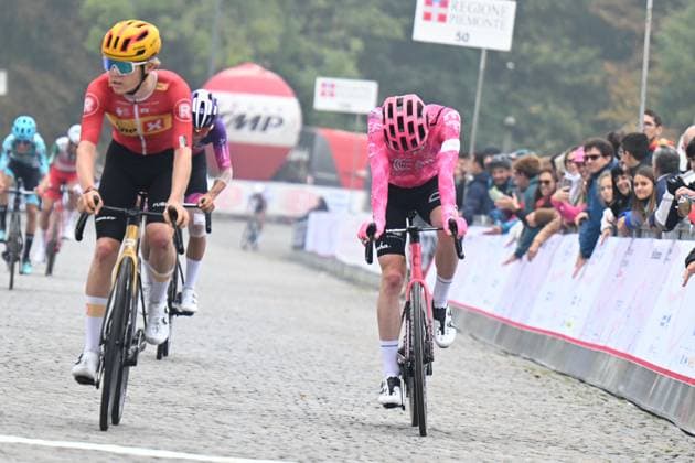 12-10-2025 Trofeo Tessile E Moda; 2025, Ef Education - Easypost; 2025, Uno X Mobility; Van Der Lee, Jardi; Kulset, Johannes; Oropa; 