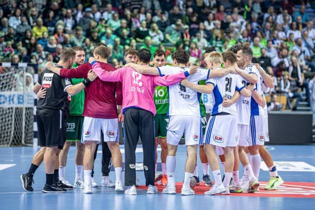 Handball Bundesliga; HSG Wetzlar - HSV Hamburg, 12.10.25 HSG Wetzlar, HSV Hamburg, Handball Bundesliga; HSG Wetzlar - HSV Hamburg: Wetzlar, 12.10.25 Copyright: xBEAUTIFULxSPORTS Roeczeyx
