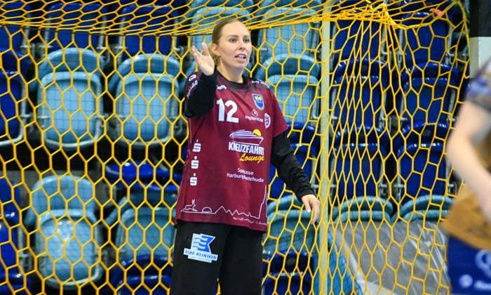 Oliwia Kaninska Buxtehuder SV, 12 directs her cover VfL Oldenburg vs Buxtehuder SV, ALSCO Handball Bundesliga Women, Matchday 5, Season 2025 2026, 12 10 2025, VfL Oldenburg vs Buxtehuder SV, ALSCO Handball Bundesliga Women, Matchday 5, Season 2025 2026, 12 10 2025, Oldenburg Copyright: xEibner-Pressefoto RobertxGertzenx EP_RGN