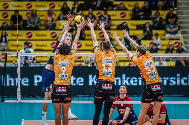 Volleyball, VBL Supercup, SVG Lüneburg - Berlin Recycling Volleys