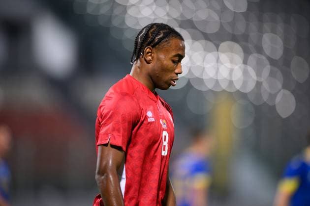 seen during International Friendly, Länderspiel, Nationalmannschaft game between national teams of Malta and Bosnia and Herzegovina (Beppe Camilleri Ball Raw Images) Attard Ta Qali National Stadium Malta Copyright: xBeppexCamillerix beppecamirelli_maltabosnia25_26-20