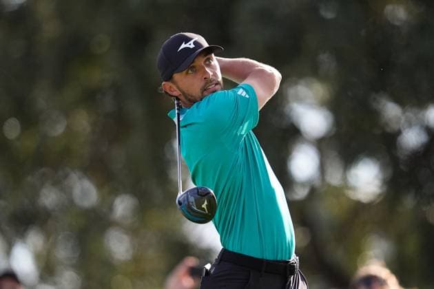 October 12, 2025, Madrid, Madrid, Spain: Marco Penge of England during the Open de EspaoÂ±a presented by Madrid, R4, golf tournament of DP World Tour at Club de Campo Villa de Madrid on October 12, 2025, in Madrid, Spain. Madrid Spain - ZUMAa181 20251012_zaa_a181_397 Copyright: xDennisxAgyemanx