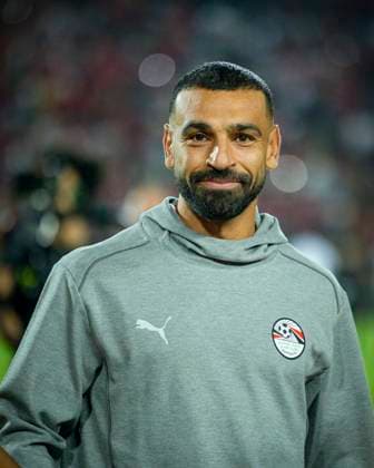 Egypt Wins Crucial Qualifier Mohamed Salah on the bench before the match between Egypt vs Guniea-Bissau in the FIFA World Cup, WM, Weltmeisterschaft, Fussball 2026 CAF Qualifiers - Group A at Cairo Stadium, Cairo, Egypt Cairo Cairo Egypt Copyright: xMohamedxTageldinx