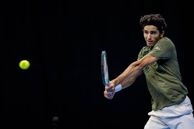 Tennis, ATP tournament in Brussels