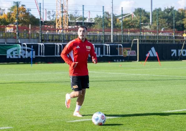 Soccer, Men, Season 2025 2026, 1 Bundesliga, 1 FC Union Berlin, Training, Josip Juranovic 1 FC Union Berlin , 13 10 2025, Copyright: xMatthiasxKochx