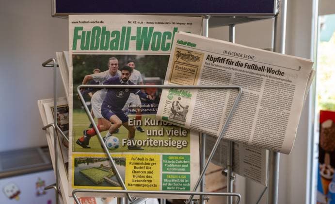 Football Week from Berlin appears for the last time after 102 years