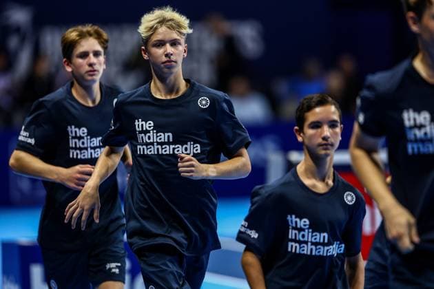 ball kids pictured during the European Open ATP, Tennis Herren tennis tournament in Brussels, on Monday 13 October 2025. This year s edition of the tournament is taking place from 12 to 19 October 2025. DAVIDxPINTENS  x136692121x