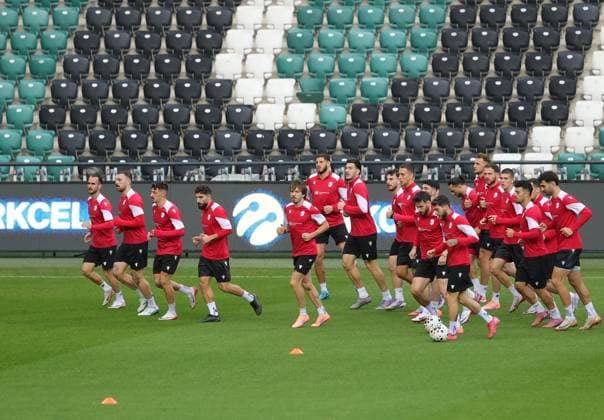 Football, National team Turkey, Training