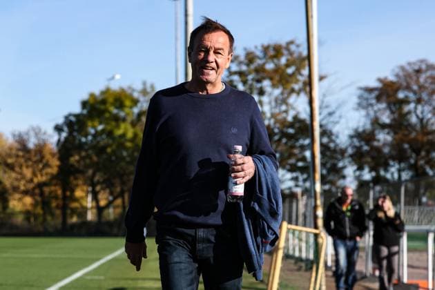 Managing Director Sports Otmar Schork 1 FC Magdeburg 2 Soccer Bundesliga Season 2025 2026 Training 1 FC Magdeburg at the Avnet Arena in Magdeburg Soccer,Man,Men,Germany,13 10 2025