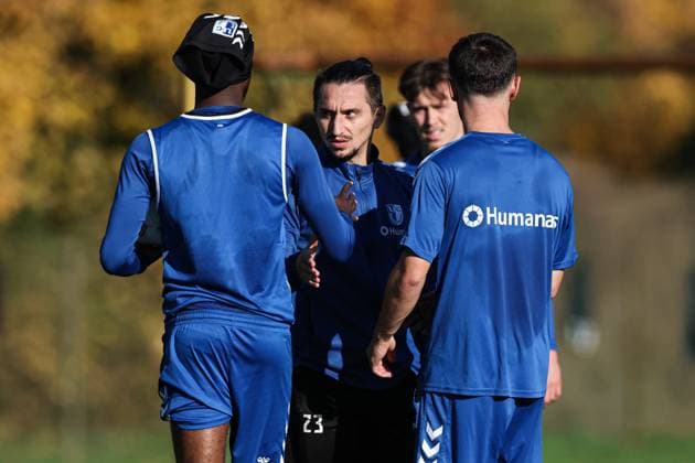 Baris Atik 1 FC Magdeburg,23 2 Soccer Bundesliga Season 2025 2026 Training 1 FC Magdeburg at the Avnet Arena in Magdeburg Soccer,Man,Men,Germany,13 10 2025