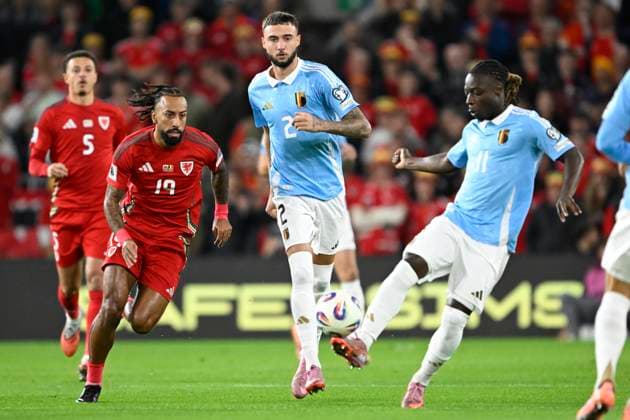 Football, World Cup Qualifier, Wales - Belgium