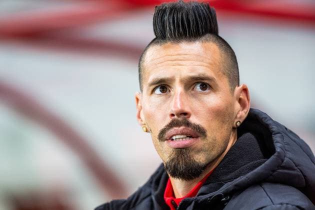 SLOVAKIA - LUXEMBOURG Marek Hamsik of Slovakia during European qualifier of World Cup 2026 football match between Slovakia and Luxembourg. City Arena, Trnava, Slovakia, October 13, 2025. Copyright: xx 080A0612