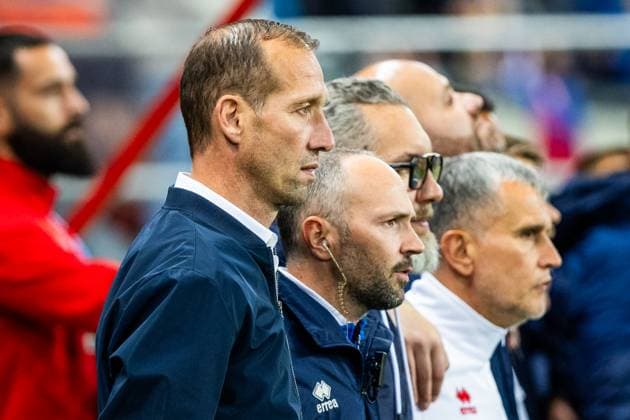 SLOVAKIA - LUXEMBOURG Head coach of Luxembourg Jeff Strasser during European qualifier of World Cup 2026 football match between Slovakia and Luxembourg. City Arena, Trnava, Slovakia, October 13, 2025. Copyright: xx 080A0827