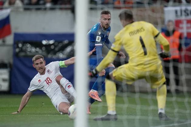Football, World Cup qualifier, Slovakia - Luxembourg