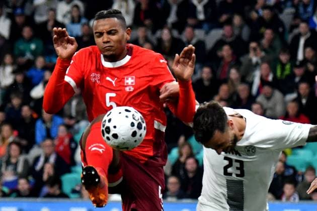 Football, World Cup Qualifier, Slovenia - Switzerland