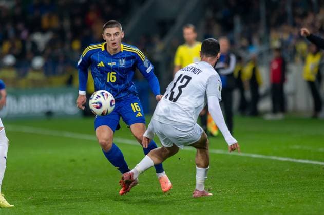 Football, World Cup Qualifier, Ukraine - Azerbaijan