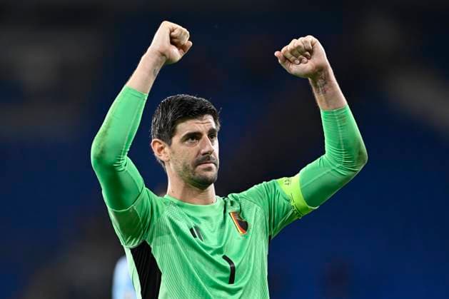 Wales v Belgium - FIFA World Cup, WM, Weltmeisterschaft, Fussball 2026 UEFA Qualifier CARDIFF, WALES - OCTOBER 13 : Courtois Thibaut goalkeeper of Belgium after the FIFA World Cup 2026 European Qualifier match between Wales and Belgium at the Cardiff City stadium on October 13, 2025 in Cardiff, Wales, 13 10 2025 Cardiff Wales  Copyright: xNicoxVereeckenx