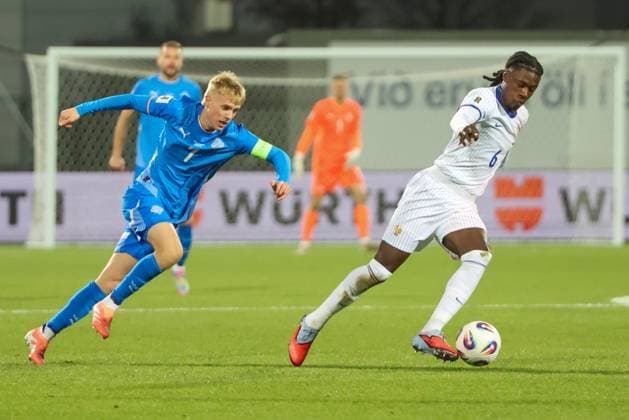 Football mens. FIFA World Cup, WM, Weltmeisterschaft, Fussball Qualifiers. Iceland - France. 13.10.25. Reykjavik, Iceland Copyright: xPawelxCx 1J8A1956