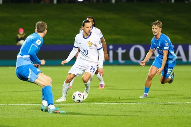 Football mens. FIFA World Cup, WM, Weltmeisterschaft, Fussball Qualifiers. Iceland - France. 13.10.25. Reykjavik, Iceland Copyright: xPawelxCx 1J8A2028
