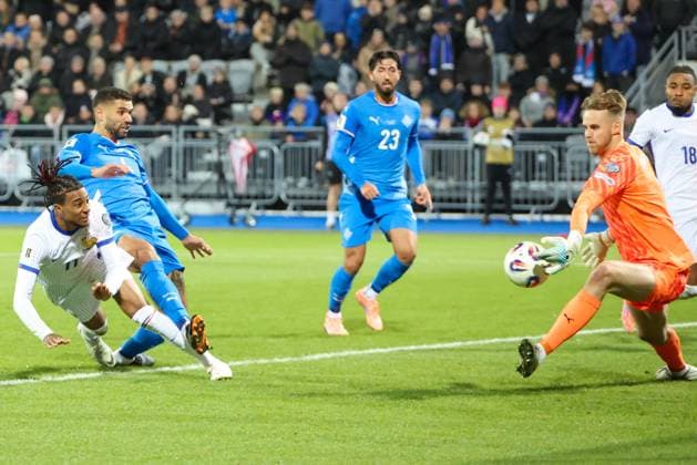 Football mens. FIFA World Cup, WM, Weltmeisterschaft, Fussball Qualifiers. Iceland - France. 13.10.25. Reykjavik, Iceland Copyright: xPawelxCx 1J8A2145