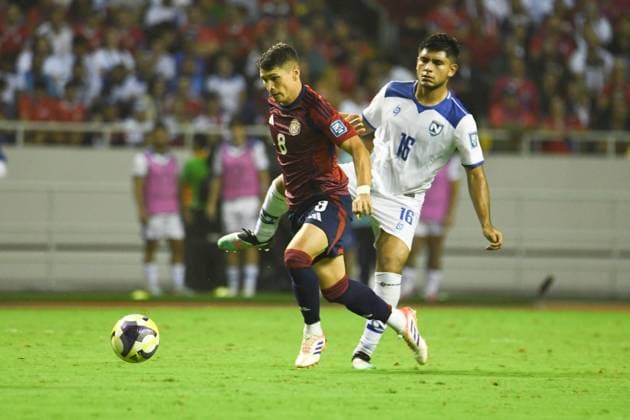 Football, World Cup Qualifier, Costa Rica - Nicaragua