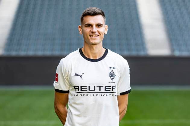 Borussia Mönchengladbach Portrait Yannik Engelhardt on 02 10 2025 at Borussia Park Copyright: Borussia Mönchengladbach_Christian Verheyen --