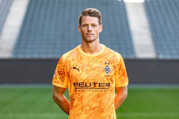 Borussia Mönchengladbach portrait Jonas Omlin on 02 10 2025 at Borussia Park Copyright: Borussia Mönchengladbach_Christian Verheyen --