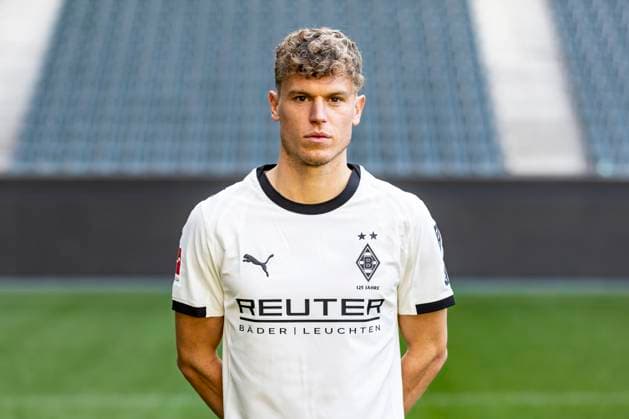 Borussia Mönchengladbach Portrait Robin Hack on 02 10 2025 at Borussia Park Copyright: Borussia Mönchengladbach_Christian Verheyen --