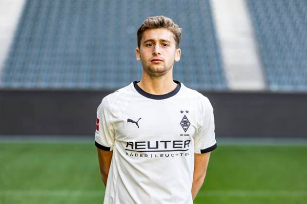Borussia Mönchengladbach Portrait Oscar Fraulo on 02 10 2025 at Borussia Park Copyright: Borussia Mönchengladbach_Christian Verheyen --