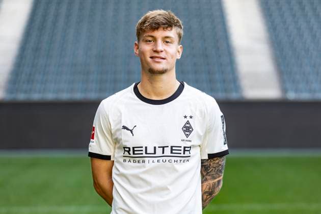 Borussia Mönchengladbach Portrait Luca Netz am 02.10.2025 im Borussia-Park. Copyright: Borussia Mönchengladbach_Christian Verheyen --