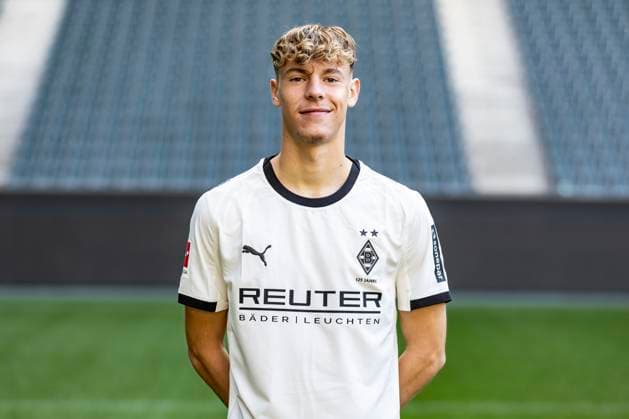 Borussia Mönchengladbach Portrait Niklas Swider on 02 10 2025 at Borussia Park Copyright: Borussia Mönchengladbach_Christian Verheyen --