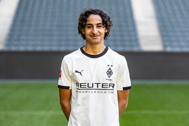 Borussia Mönchengladbach Portrait Wael Mohya on 02 10 2025 at Borussia Park Copyright: Borussia Mönchengladbach_Christian Verheyen --