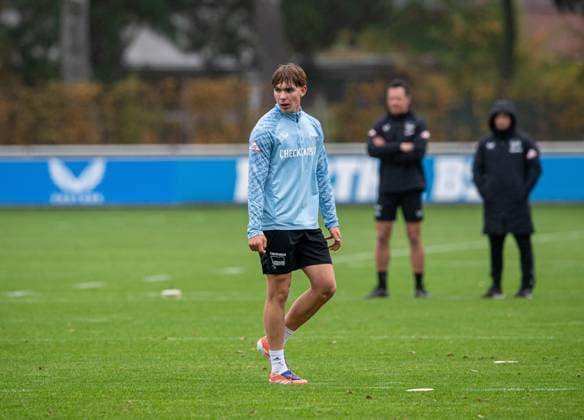 Soccer, Men, Season 2025 26, 2 Bundesliga, Hertha BSC, Training, Kennet Eichhorn Hertha BSC , 14 10 2025, Copyright: xSebastianxRäppold MatthiasxKochx