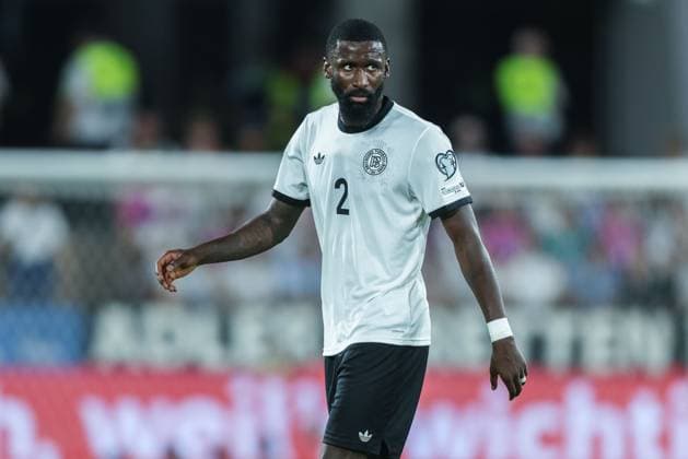 Soccer World Cup Qualification Germany Northern Ireland on 07 09 2025 at RheinEnergieStadion in Cologne Antonio Rüdiger Germany DFB regulations prohibit any use of photographs as image sequences and or quasi video xJRx