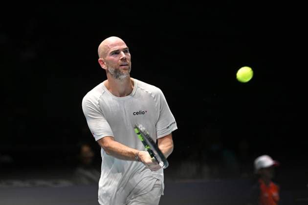 Adrian Mannarino In Chubb UTS Hong Kong 2025 Adrian Mannarino playing the game at Kai Tak Arena, Kai Tak Sports Park on October 14, 2025 in Hong Kong. Today Chubb UTS Hong Kong 2025 opening in Hong Kong. (Photo by Kobe Li Nexpher Images)