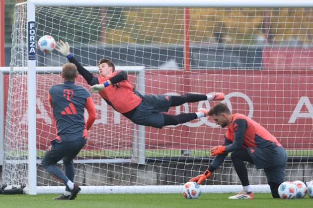 Football, 1st BL, FC Bayern Munich, Training