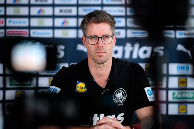 Gummersbach Handball Women Germany Media Call Coach Markus Gaugisch Germany Gummersbach Schwalbe Arena Germany