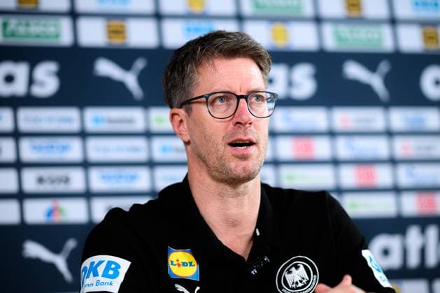 Gummersbach Handball Women Germany Media Call Coach Markus Gaugisch Germany Gummersbach Schwalbe Arena Germany